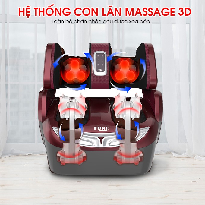 Máy massage chân 4D Fuki FK-6899 (Dòng cao cấp)